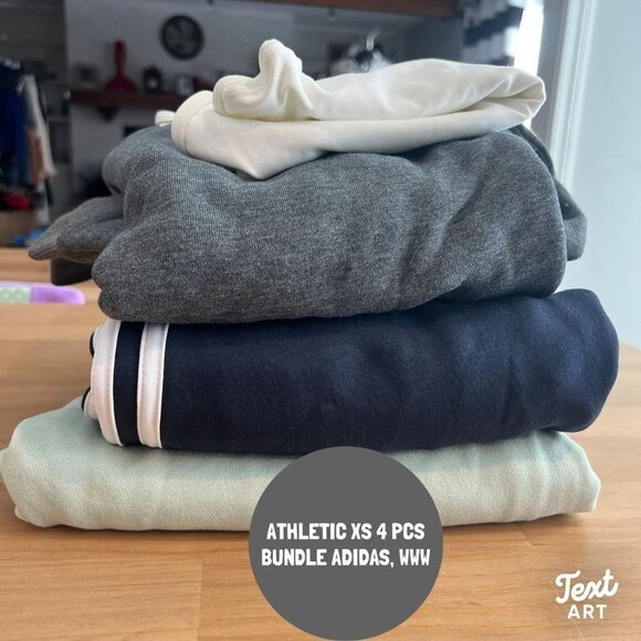 adidas Sweaters - Adidas WeWoreWhat Womens Athletic Set Bundle Sz XS 4 pieces